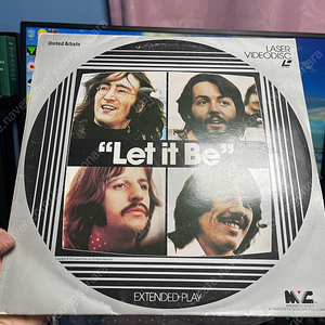 (희귀) Let It Be lazer disc LD 렛잇비 엘디 레이저 디스크