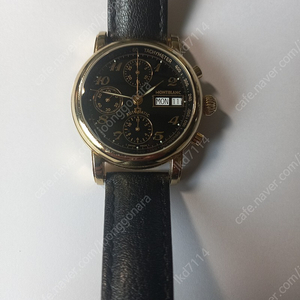 몽블랑 데이데이트 크로노그래프 39mm 금장 자동시계