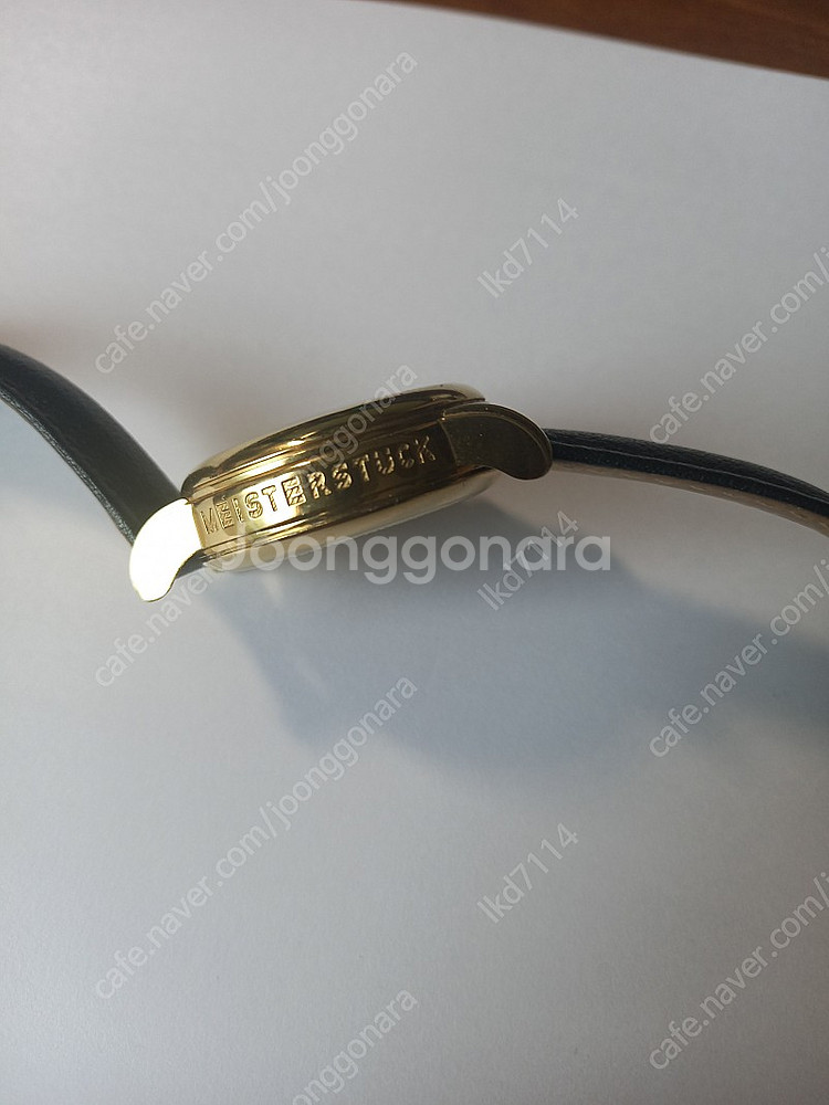 몽블랑 데이데이트 크로노그래프 39mm 금장 자동시계--2