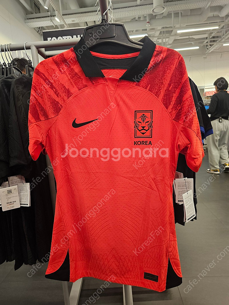 대한민국 축구 홈 유니폼 선수 실지급용 M, XXXL--0