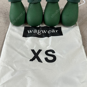 와그웨어 웰링턴부츠 xs green