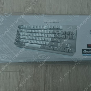 scope nx tkl moonlight white 아수스 키보드 청축 영문버전