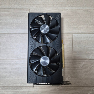 SAPPHIRE 라데온 RX 580 PULSE OC D5 4GB Dual-X 팝니다.