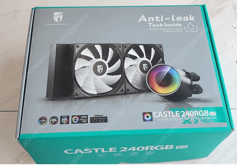 [새재품] [DEEPCOOL] GAMER STORM CASTLE 240 RGB V2 [CPU쿨러] 2열