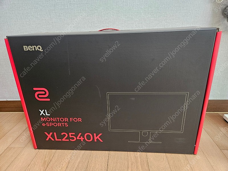 벤큐 xl2540k 240hz 모니터 판매(신동품)