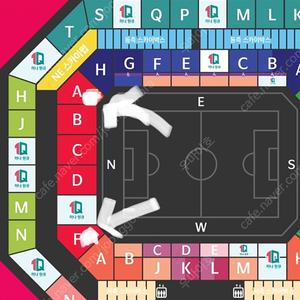 대한민국 A매치 태국전 레드존 코너킥 명당 N-F 구역