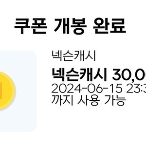 넥슨캐시 35000원 -> 30000원 판매