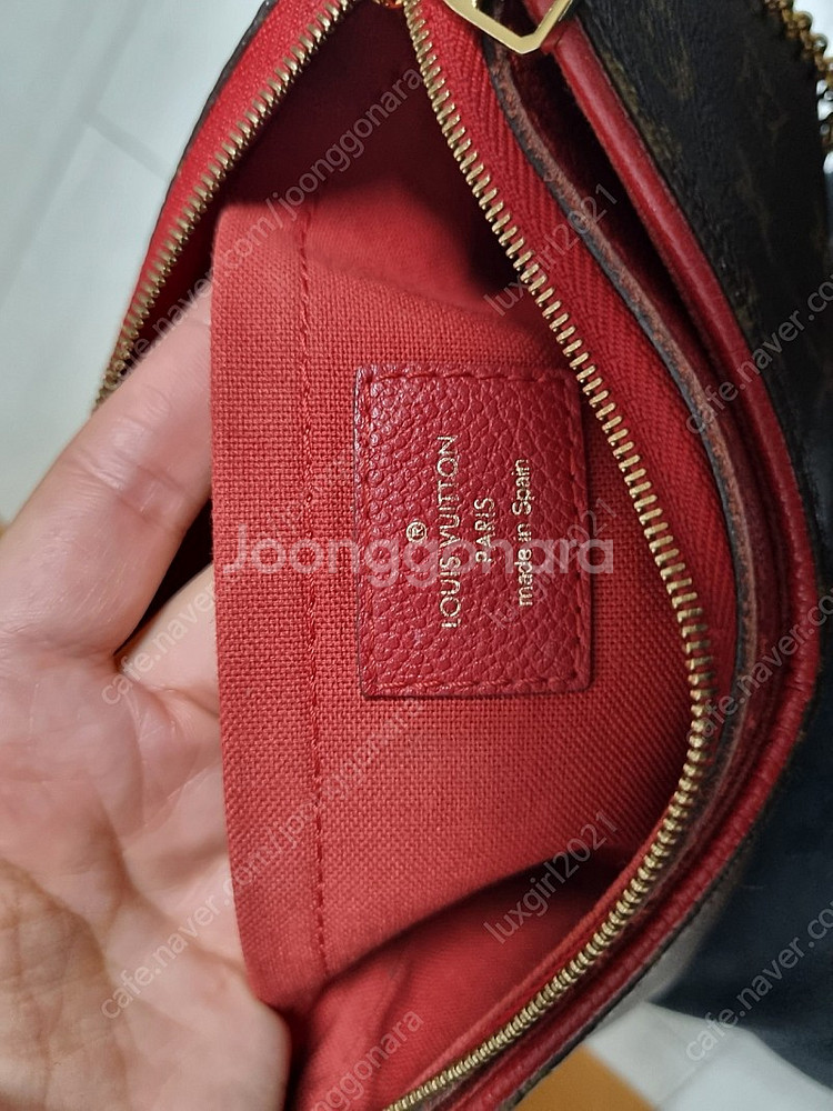 정품 루이비통 팔라스 클러치--7