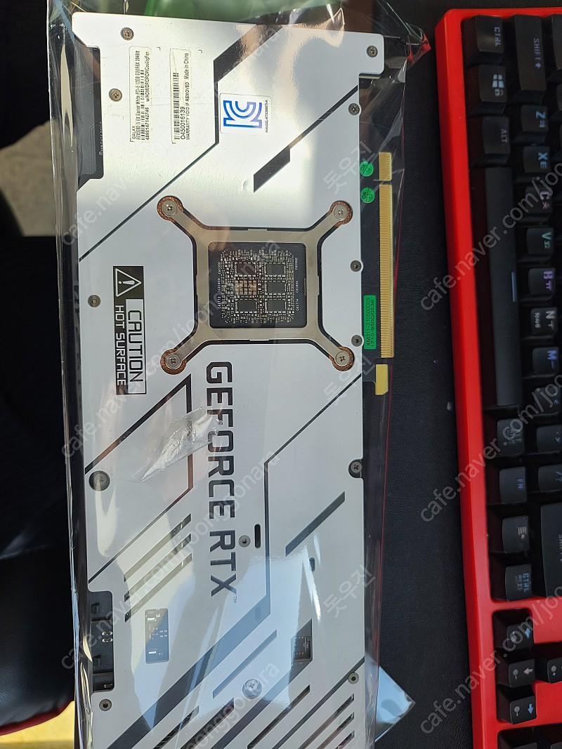 그래픽카드 갤럭시 RTX 3080TI 화이트 판매합니다