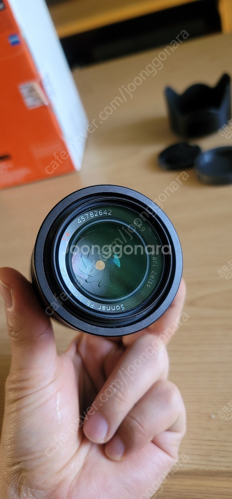 창원) 소니 55.8ZA 렌즈 팝니다.--2