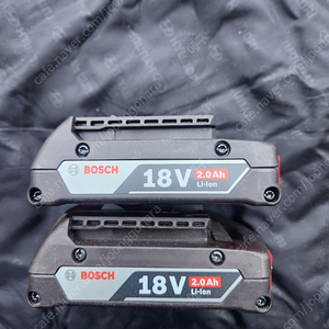 보쉬 18V 2ah 배터리 2개