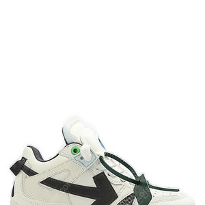 오프 화이트 신발 새상품 (Offwhite midtop sponge sneakers white black)