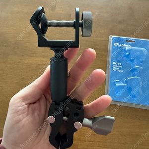 레오포토 카메라 삼각대 우산거치 클램프