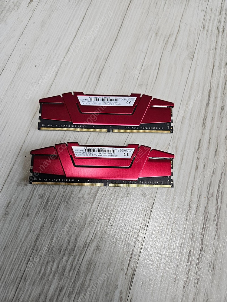 G.SKILL RIPJAWS4 F4-2666 8Gx2 XMP 메모리--1