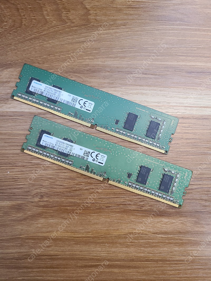 DDR4 4GB 삼성 램 2개 2400T
