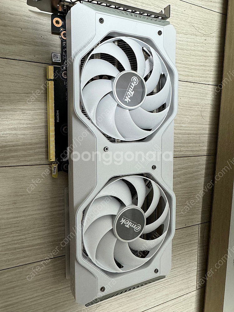 이엠텍 4060ti 미라클 화이트 팝니다--2