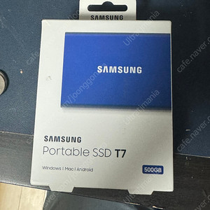 t7 삼성 ssd 500기가 팝니다