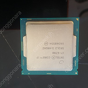CPU i7-6700 GV-N760 메모리 8G