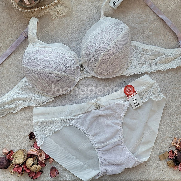 브라팬티세트 75A 4세트 묶음 판매 무료배송 여성속옷--3