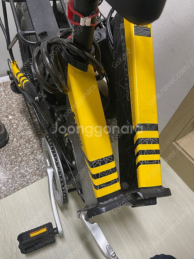 랑케레이시 접이식 전기자전거 팝니다--0
