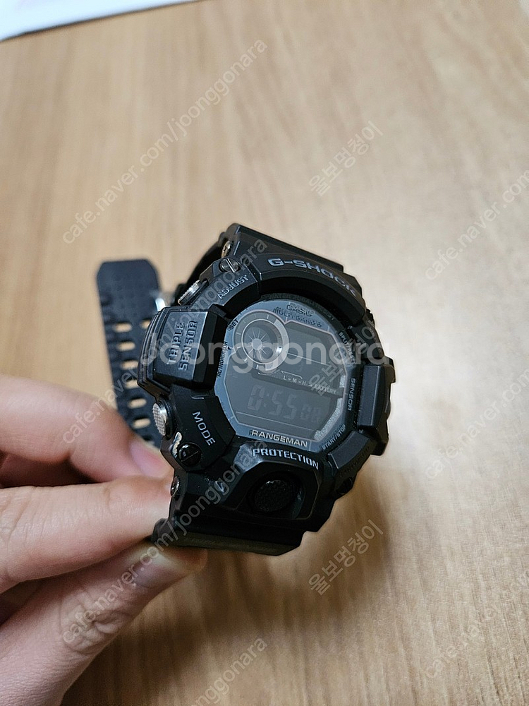 지샥 레인지맨 블랙 GW9400-1B 판매합니다.--2