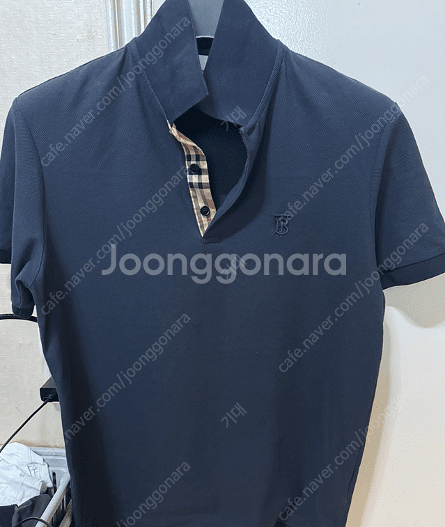 버버리 모노그램 폴로 피케이티 M(100)--1