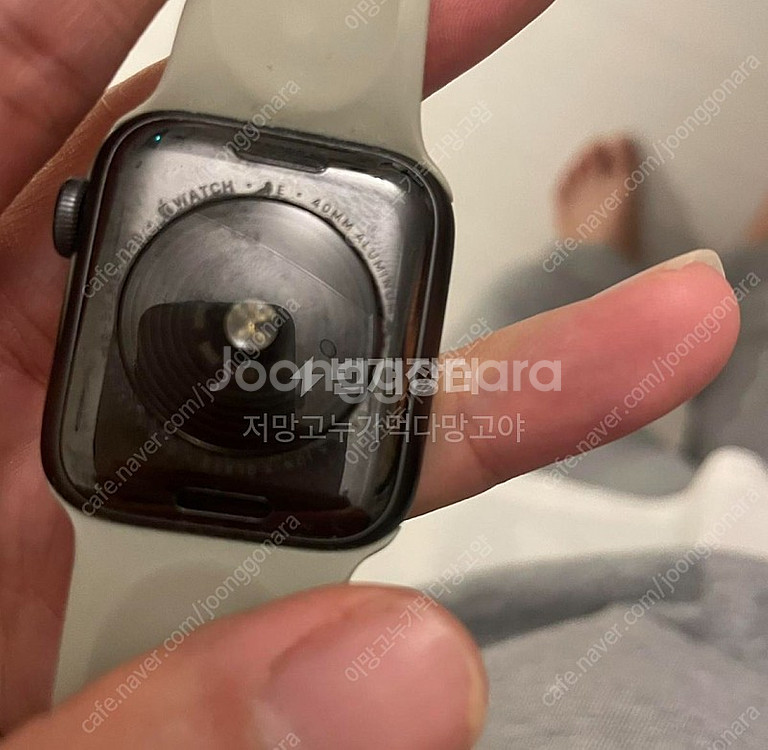 애플워치se 40mm 셀룰러 스페이스 그레이 스마트워치--7