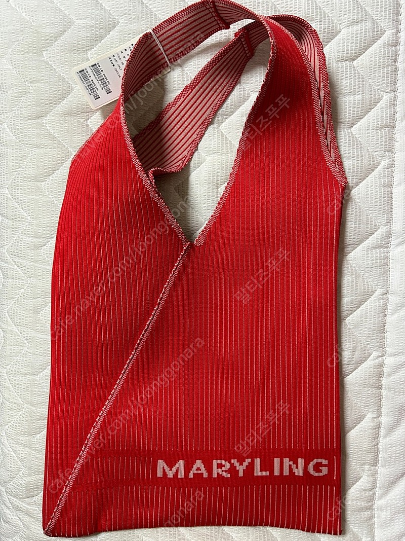 MARYLING 메리링 이태리 에코백 가방 레드(새상품)