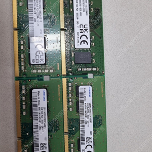 노트북 DDR4 2666 8G 2개, 3200 8G 2개