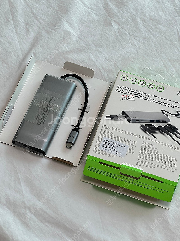 벨킨 USB-C 멀티미디어 허브--0