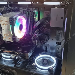 초가성비 데스크탑 팝니다 gtx1660 (쿨러만 11개)