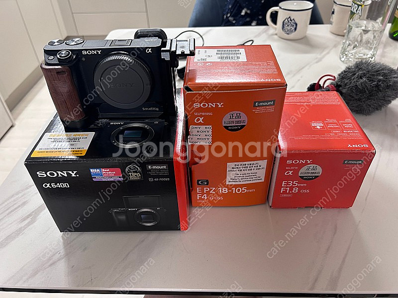 소니 a6400, 18-105, 35.8 렌즈 일괄 판...--9