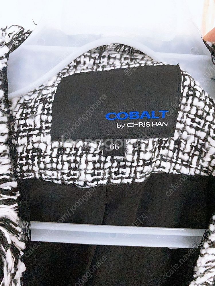 (66)COBALT BY CHRIS HAN 트위드자켓--4