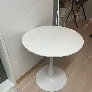 화이트 원형 테이블 탁자 70cm
