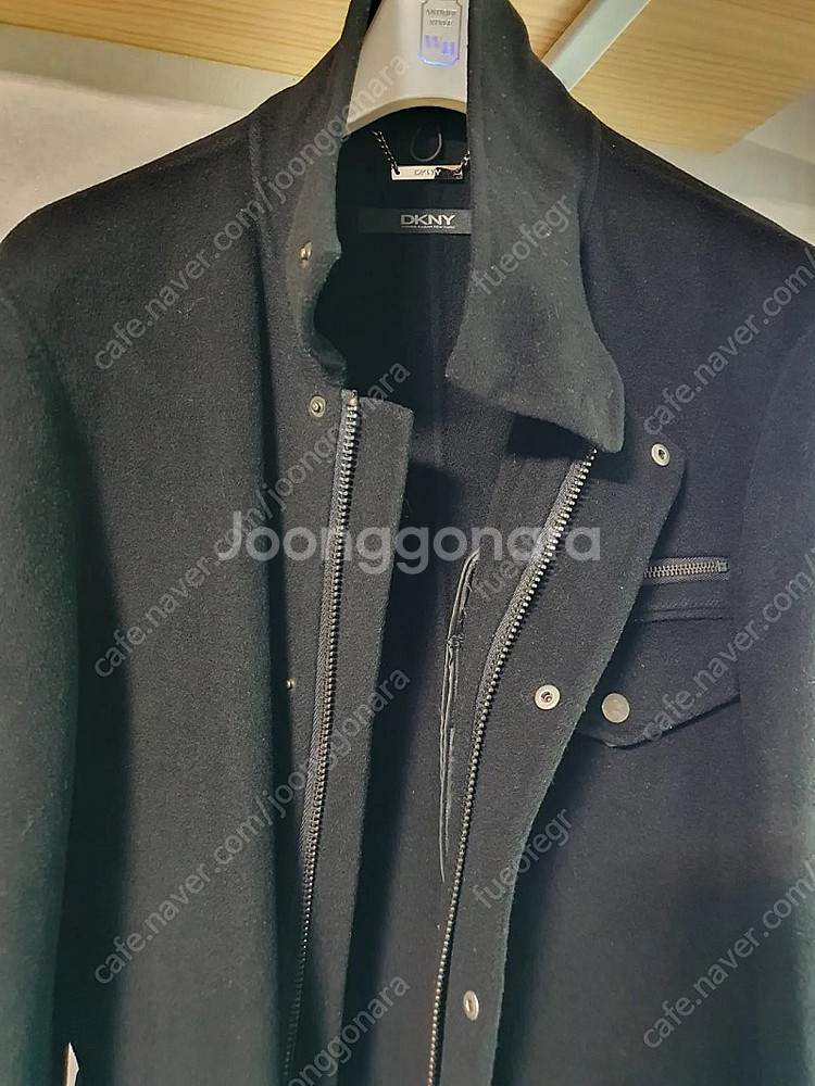 DKNY코트 (내피 탈부착식/숨김 후드)--3