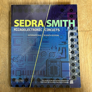 Microelectronic circuits international seventh edition