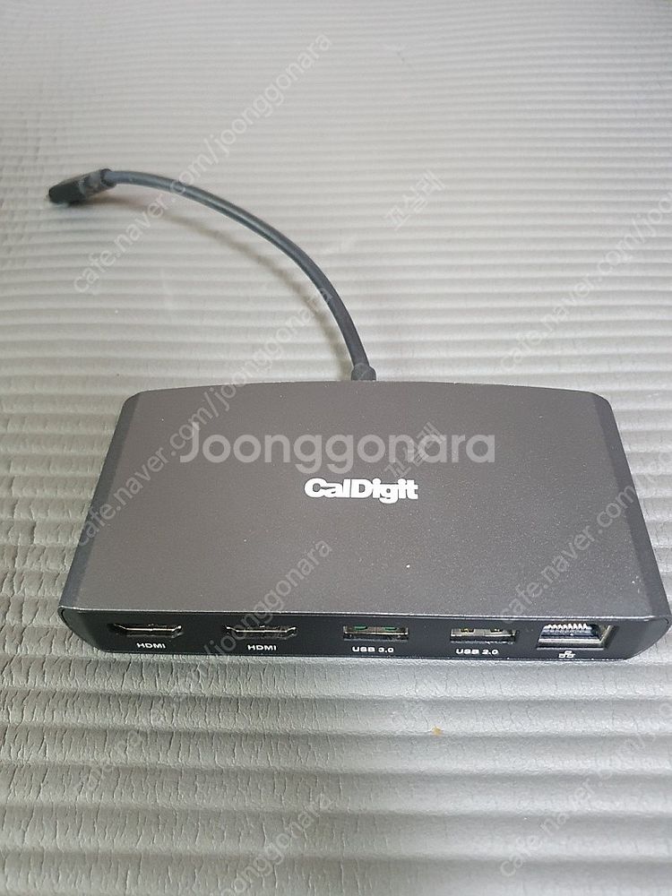 Caldigit 칼디짓 썬더볼트 3 미니독 듀얼 4K--0