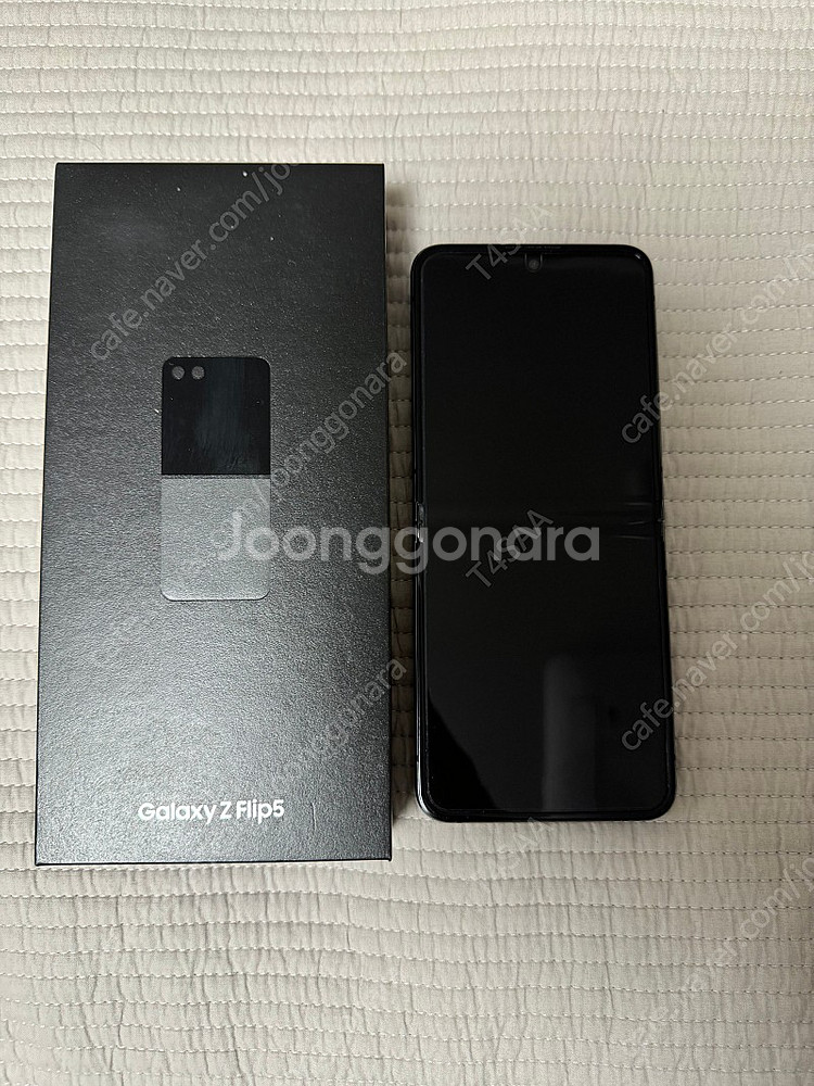 갤럭시 z플립 5 512기가 그라파이트 색상--1