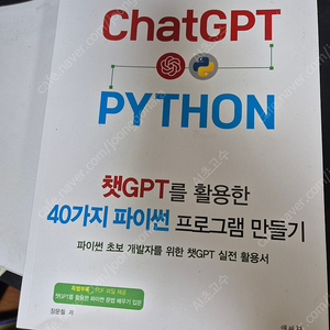 챗 GPT를 활용한 40가지 파이썬 프로그램 만들기 판매합니다