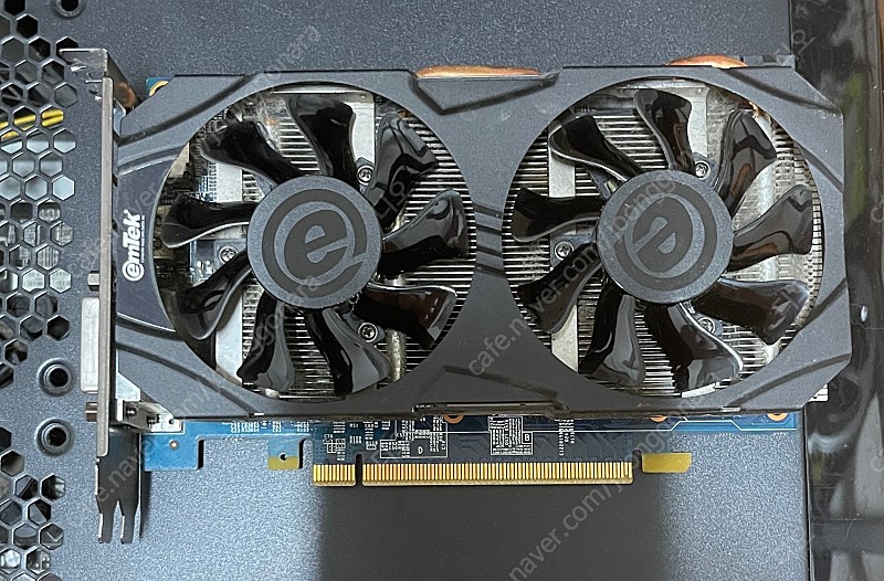 이엠텍 gtx760 oc D5 2g 256bit cooling fan 그래픽카드