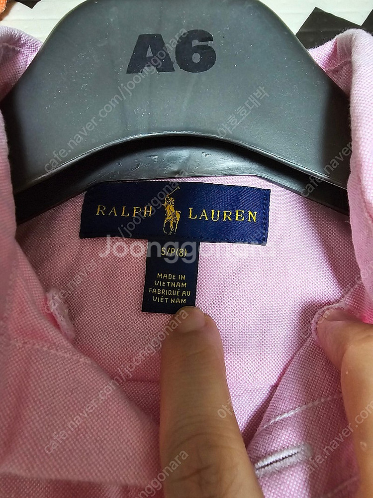 폴로키즈 옥스포드 셔츠 8y--3