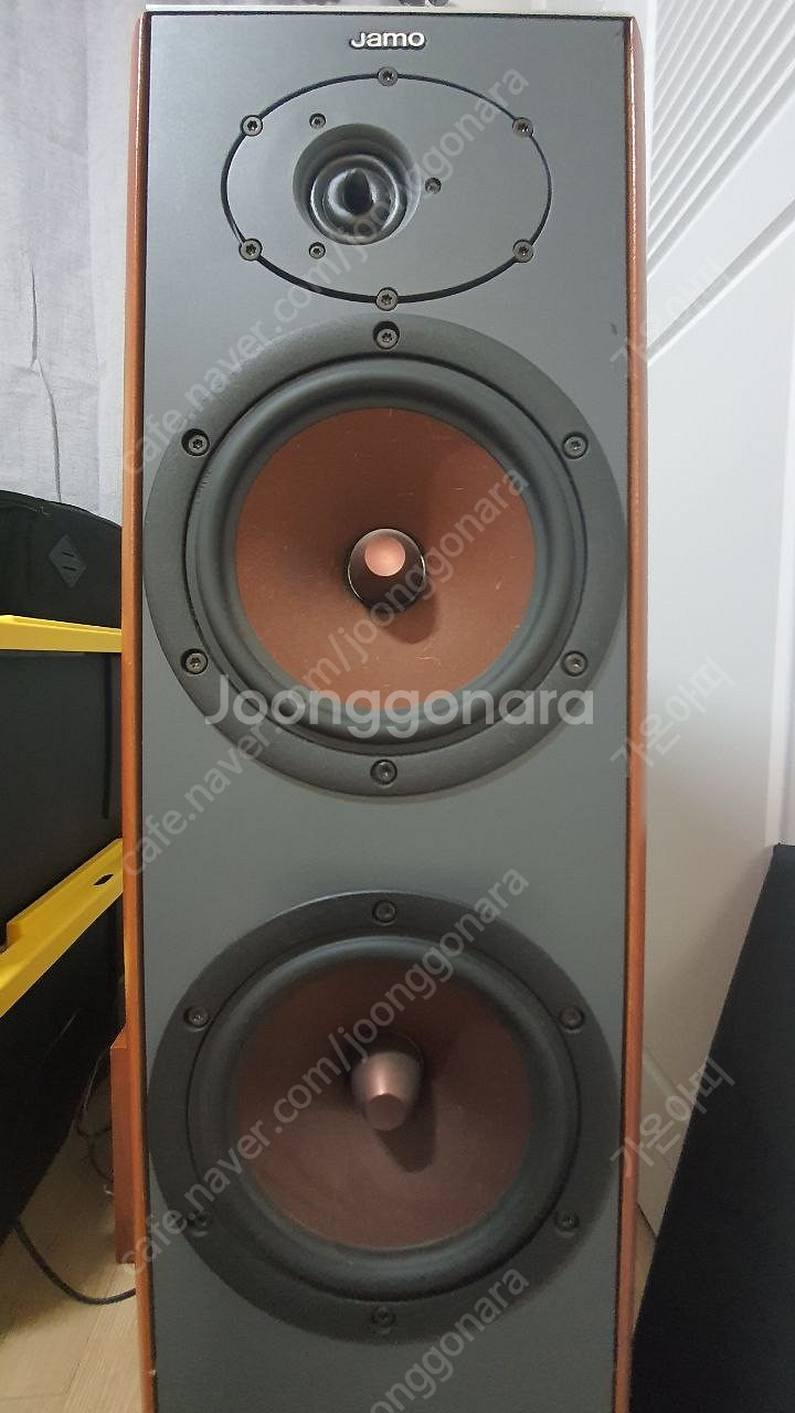 덴마크 명품 스피커 jamo 야모 d450 톨보이 스피커 팝니다.--7
