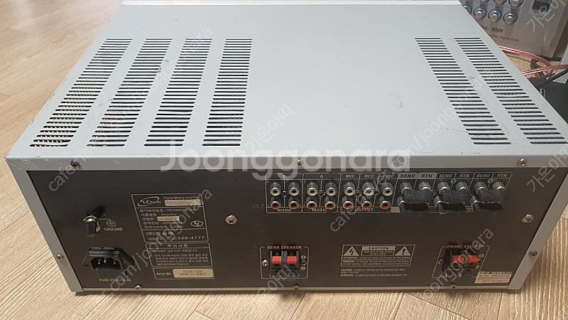 노래방 4채널 앰프 LC tech PA-660E ll 엘씨 텍 pa-660e 2--4