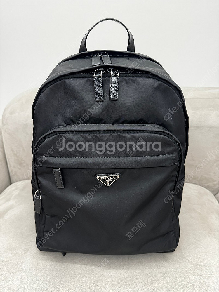 [새상품] 프라다 백팩 2VZ048 블랙 판매--0