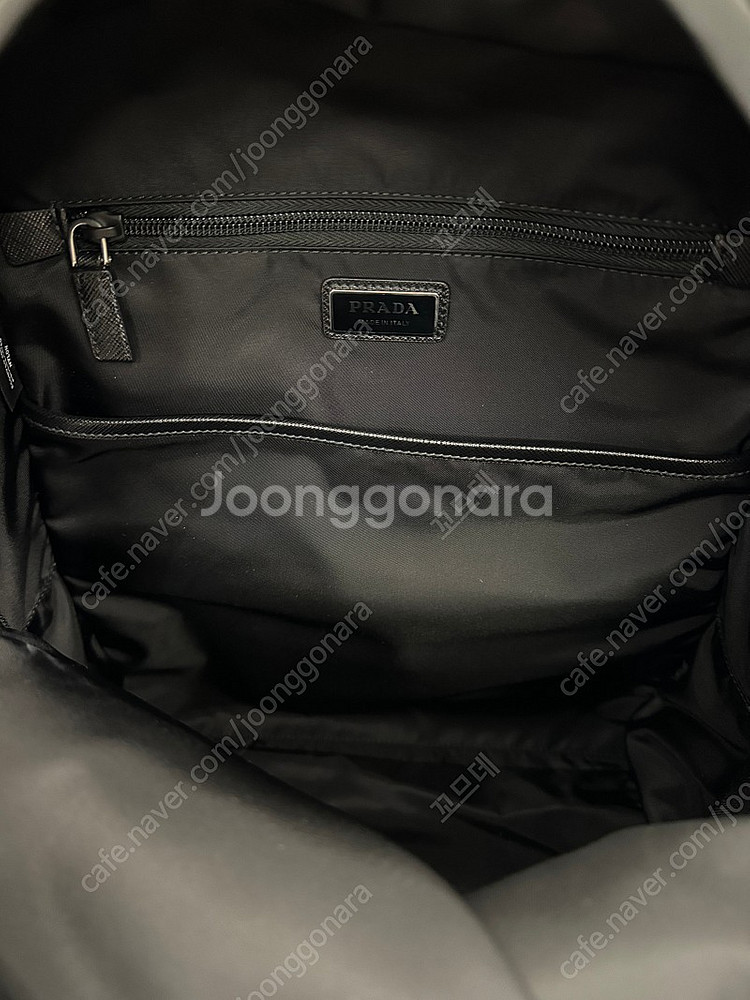 [새상품] 프라다 백팩 2VZ048 블랙 판매--3