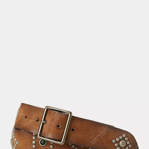 RRL 더블알엘 studded roughout leather belt