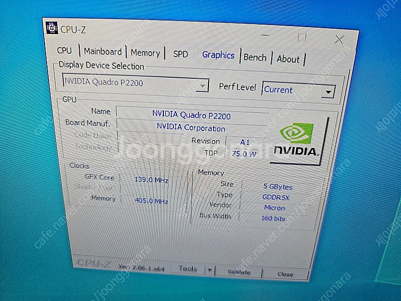 쿼드로 P2200 전문가용 그래픽 카드 판매 합니다!--4