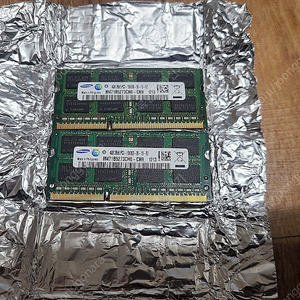 노트북 램 메모리 DDR3 4기가 * 2