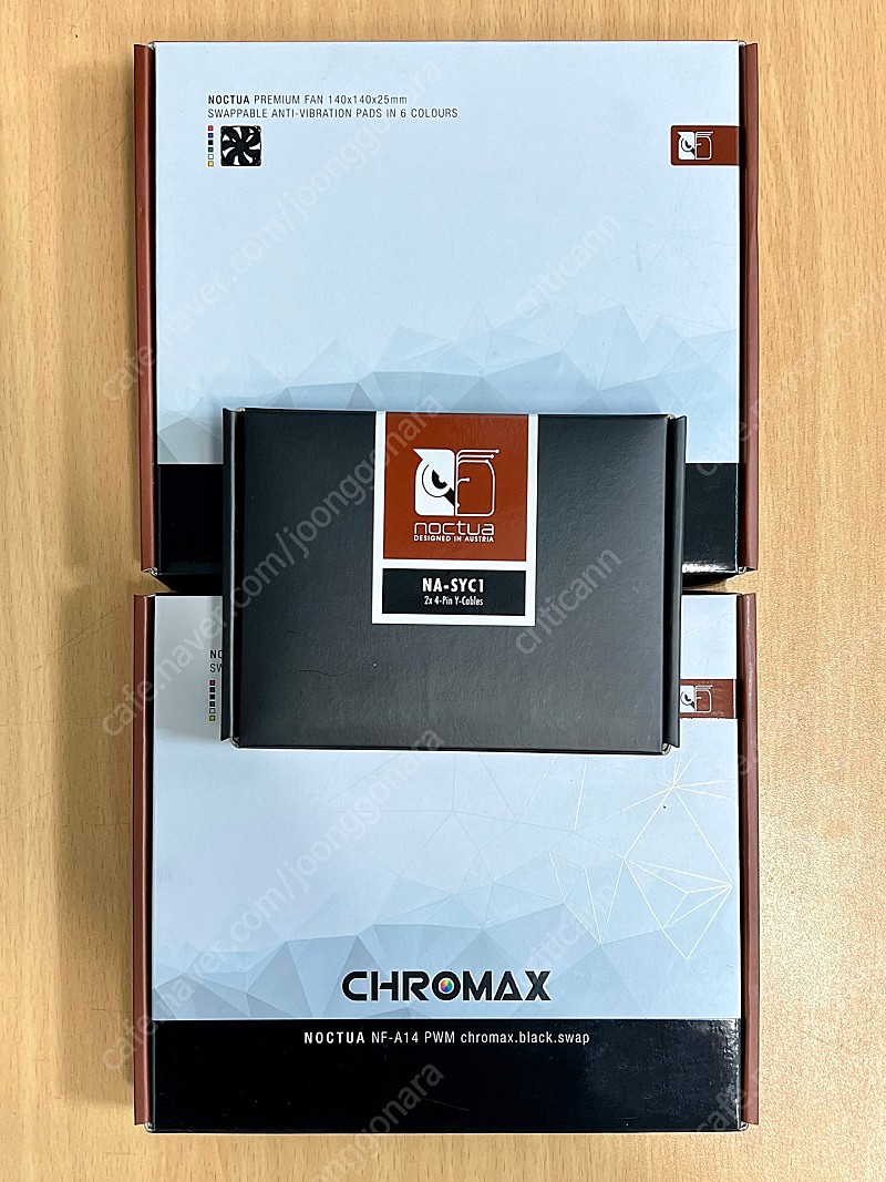 녹투아 NOCTUA NF-A14 PWN chromax.black.swap 4-pin Y-cable