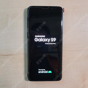 [삼성] 갤럭시S9 (SM-G960N) 64GB 블랙 KT발 (통신3사 가능) 판매합니다.